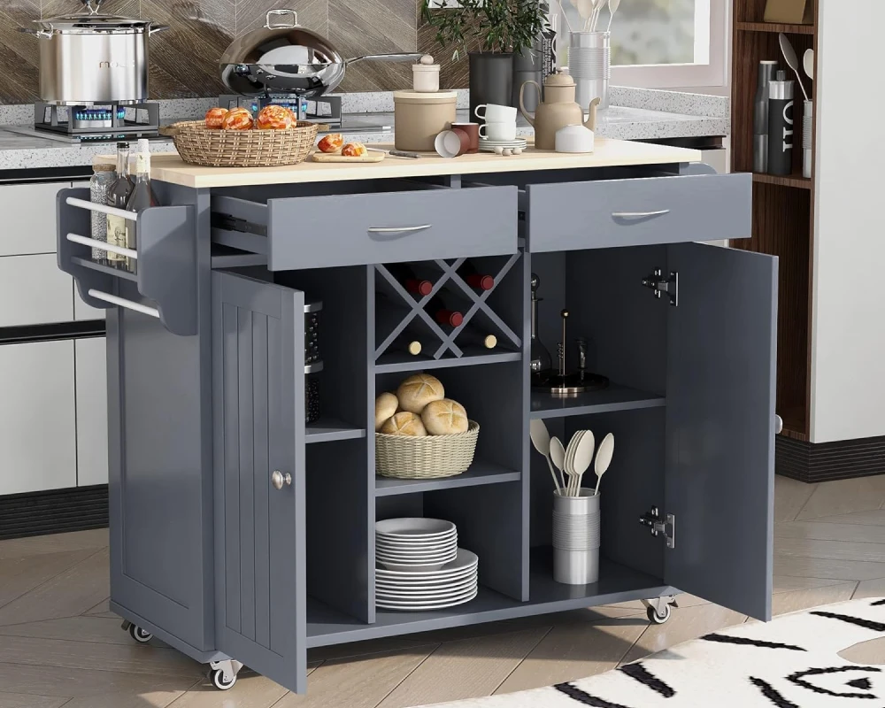 kitchen rolling island