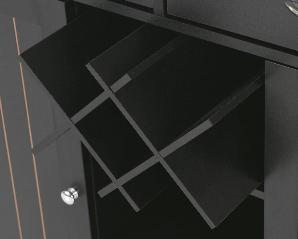 kitchen rolling cart with drawers